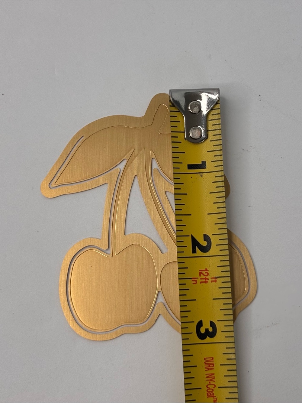 Anthropologie x Papier A Tale Of Two Cherries Mini Book Brass Bookmark Set NEW - Picture 8 of 11